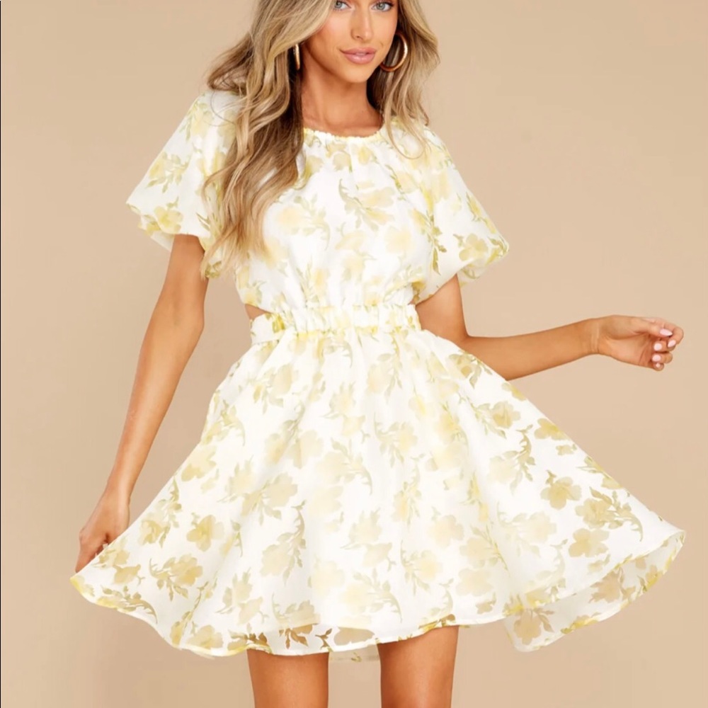 Yellow dress